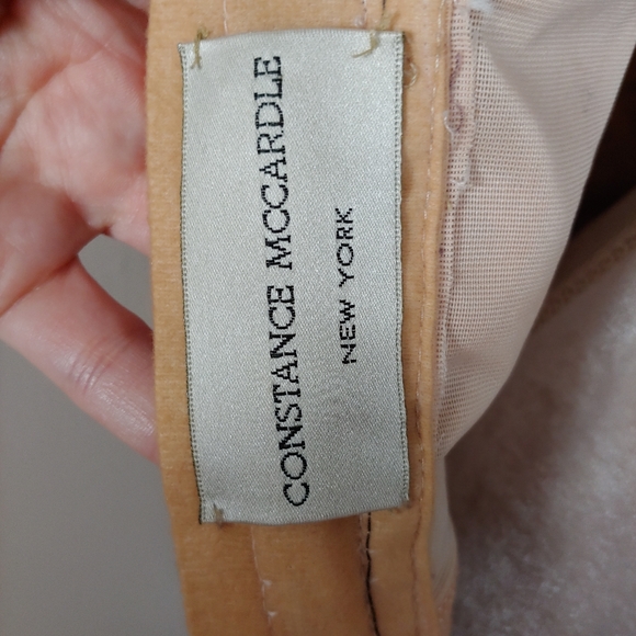 Rare Constance Mccardle Silk Floral Strapless Gown - Picture 12 of 12